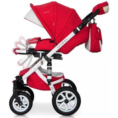 RIKO - Carrinho multifuncional BRANO ECCO + CARLO Sport Red