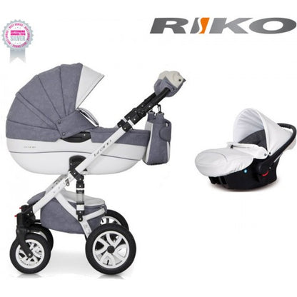 RIKO - Carrinho multifuncional BRANO ECCO + CARLO Stone