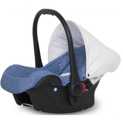 RIKO - Carrinho multifuncional BRANO LUXE + CARLO ISOFIX READY Denim
