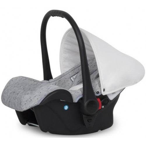 RIKO - Carrinho multifuncional BRANO LUXE + CARLO ISOFIX READY Grey Fox