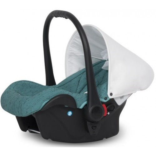 RIKO - Carrinho multifuncional BRANO LUXE + CARLO ISOFIX READY Malachite