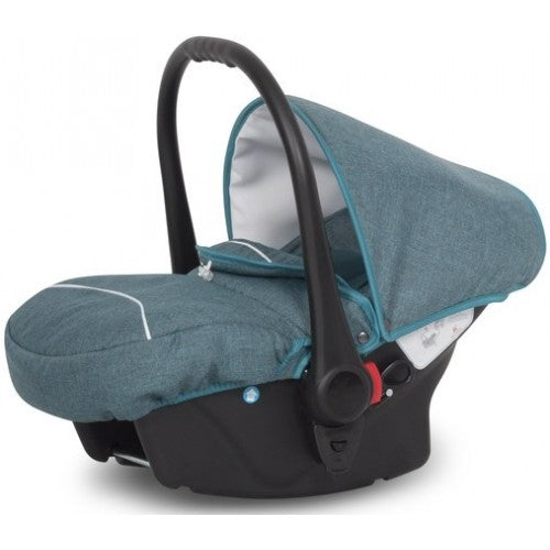 RIKO - Carrinho multifuncional BRANO NATURAL + CARLO ISOFIX READY Adriatic