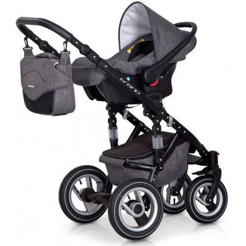 RIKO - Carrinho multifuncional BRANO + CARLO Magenta