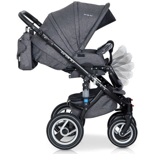 RIKO - Carrinho multifuncional BRANO + CARLO Orange