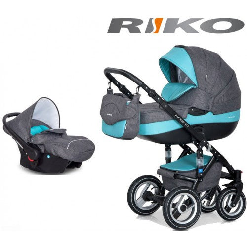 RIKO - Carrinho multifuncional BRANO + CARLO Ocean