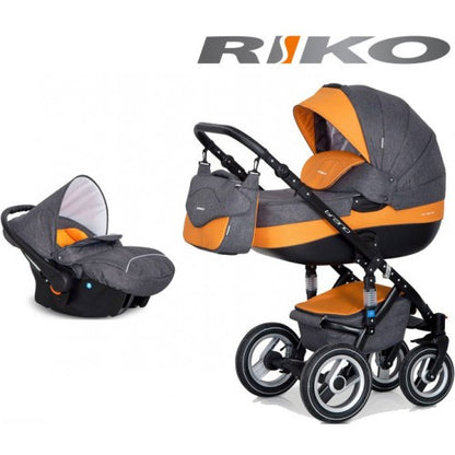 RIKO - Carrinho multifuncional BRANO + CARLO Orange