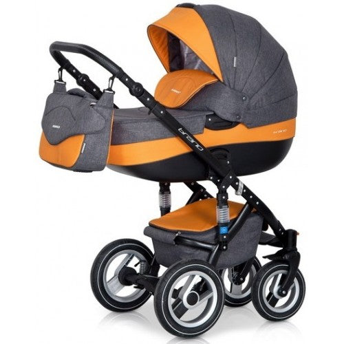 RIKO - Carrinho multifuncional BRANO + CARLO Orange