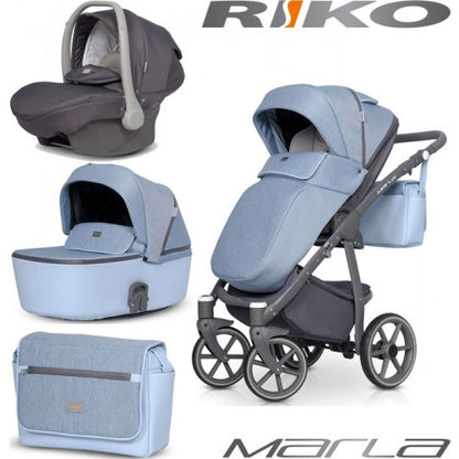 RIKO - Carrinho multifuncional MARLA + KITE ISOFIX READY Niagara