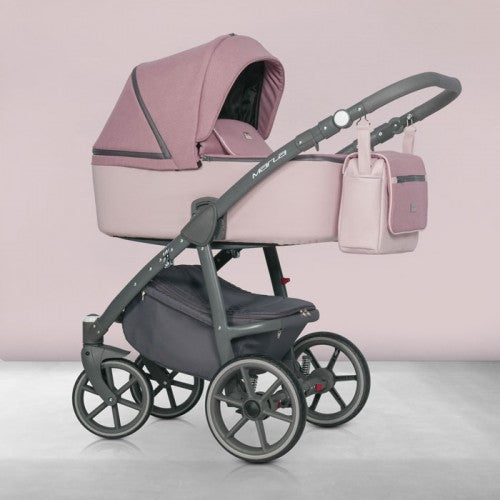 RIKO - Carrinho multifuncional MARLA + KITE ISOFIX READY Scarlet