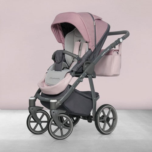 RIKO - Carrinho multifuncional MARLA + KITE ISOFIX READY Scarlet