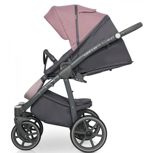 RIKO - Carrinho multifuncional MARLA + KITE ISOFIX READY Stone