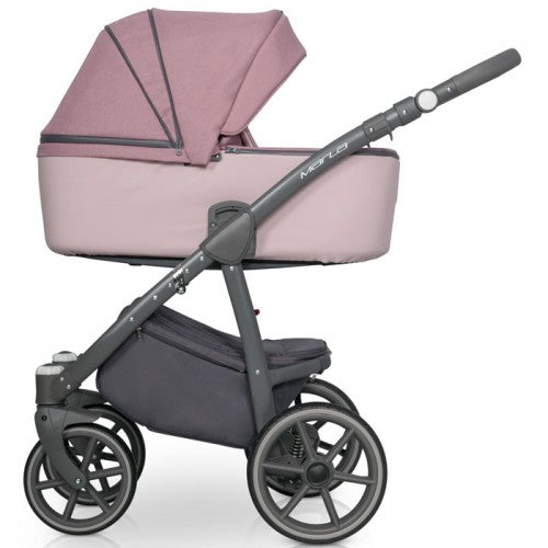 RIKO - Carrinho multifuncional MARLA + KITE ISOFIX READY Stone