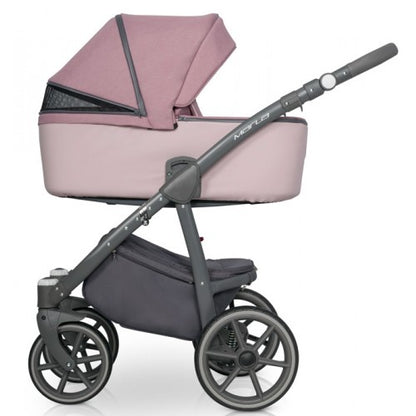 RIKO - Carrinho multifuncional MARLA + KITE ISOFIX READY Stone