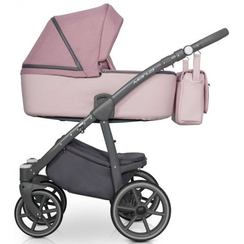 RIKO - Carrinho multifuncional MARLA + KITE ISOFIX READY Stone