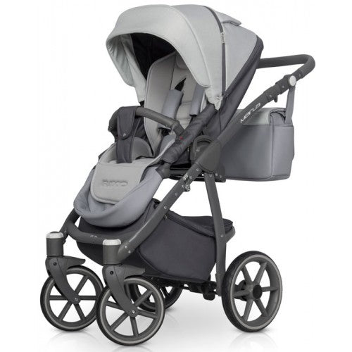 RIKO - Carrinho multifuncional MARLA + KITE ISOFIX READY Stone