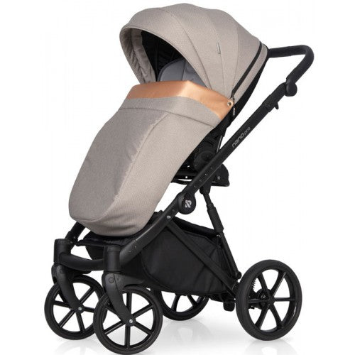RIKO - Carrinho multifuncional NANO PRO + KITE ISOFIX READY Camel