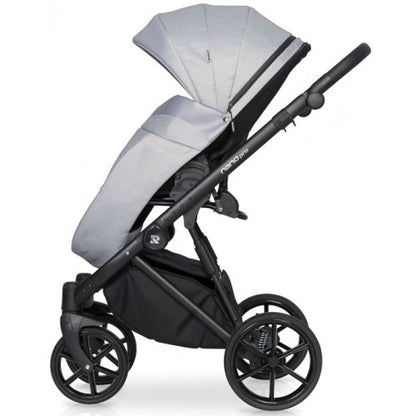 RIKO - Carrinho multifuncional NANO PRO + KITE ISOFIX READY Pearl Pink