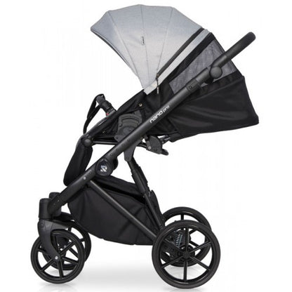 RIKO - Carrinho multifuncional NANO PRO + KITE ISOFIX READY Pearl Pink