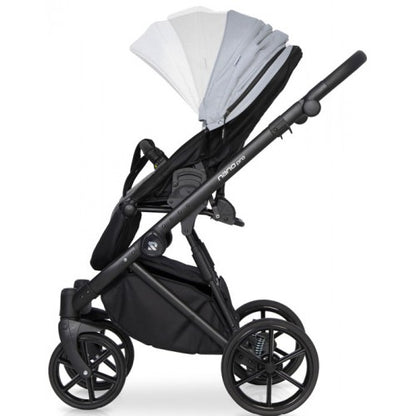 RIKO - Carrinho multifuncional NANO PRO + KITE ISOFIX READY Grey Fox