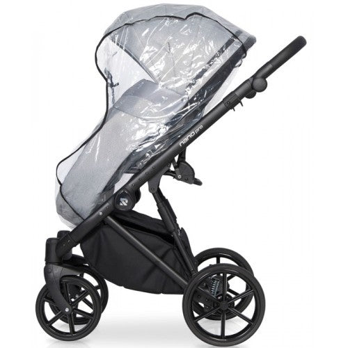 RIKO - Carrinho multifuncional NANO PRO + KITE ISOFIX READY Grey Fox