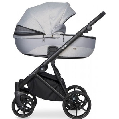 RIKO - Carrinho multifuncional NANO PRO + KITE ISOFIX READY Pearl Pink