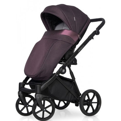 RIKO - Carrinho multifuncional NANO PRO + KITE ISOFIX READY Plum