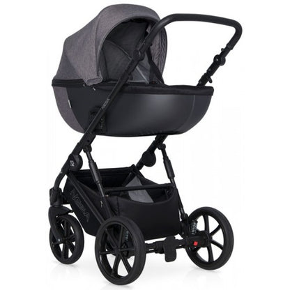 RIKO - Carrinho multifuncional NESA + KITE ISOFIX READY Anthracite