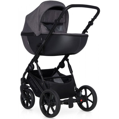 RIKO - Carrinho multifuncional NESA + KITE ISOFIX READY Anthracite