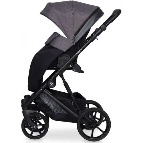 RIKO - Carrinho multifuncional NESA + KITE ISOFIX READY Pearl Pink