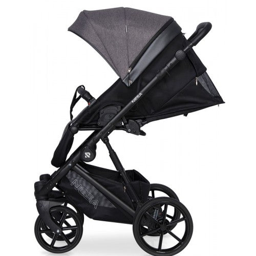 RIKO - Carrinho multifuncional NESA + KITE ISOFIX READY Anthracite