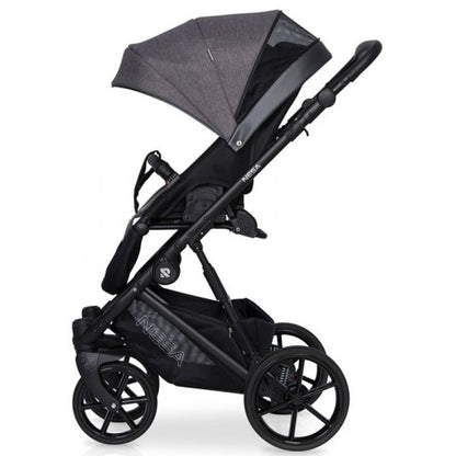 RIKO - Carrinho multifuncional NESA + KITE ISOFIX READY Anthracite