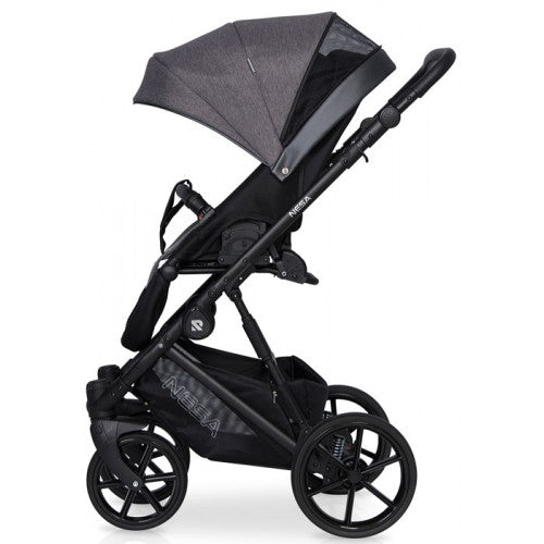 RIKO - Carrinho multifuncional NESA + KITE ISOFIX READY Pearl Pink