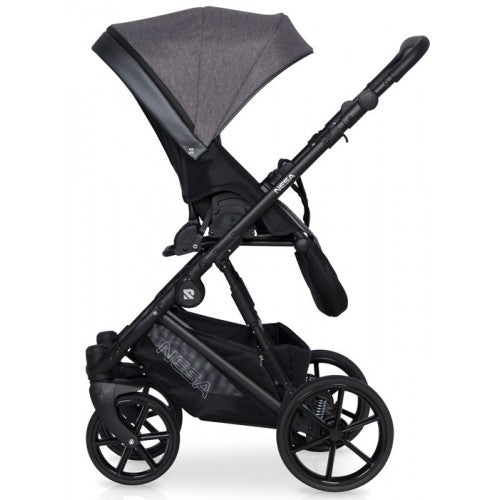 RIKO - Carrinho multifuncional NESA + KITE ISOFIX READY Anthracite