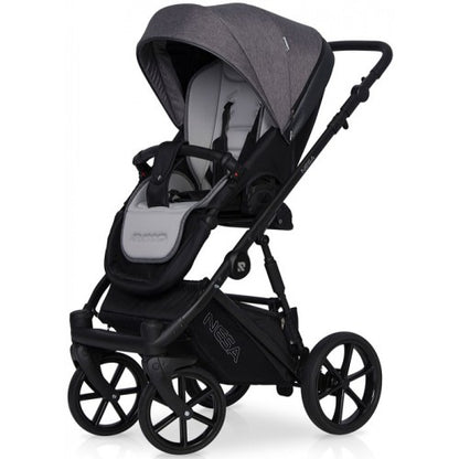 RIKO - Carrinho multifuncional NESA + KITE ISOFIX READY Anthracite