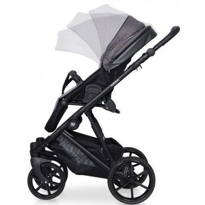 RIKO - Carrinho multifuncional NESA + KITE ISOFIX READY Pearl Pink