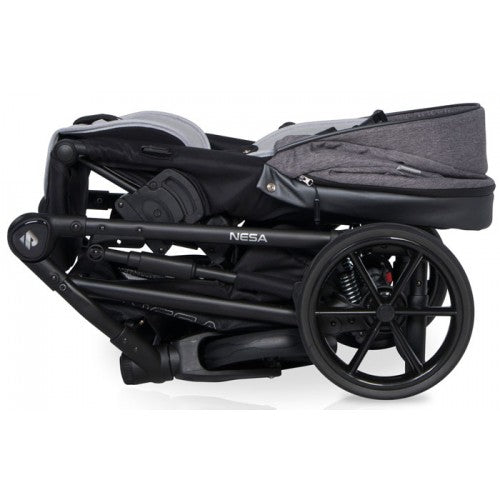 RIKO - Carrinho multifuncional NESA + KITE ISOFIX READY Anthracite