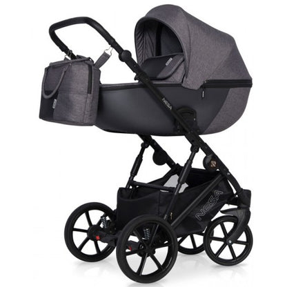RIKO - Carrinho multifuncional NESA + KITE ISOFIX READY Anthracite