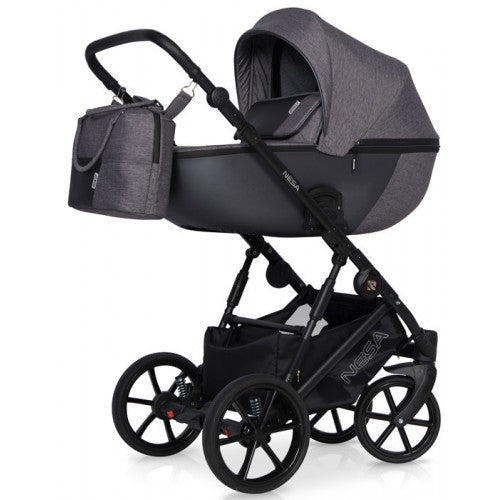 RIKO - Carrinho multifuncional NESA + KITE ISOFIX READY Pearl Pink