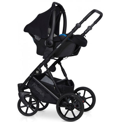 RIKO - Carrinho multifuncional NESA + KITE ISOFIX READY Anthracite