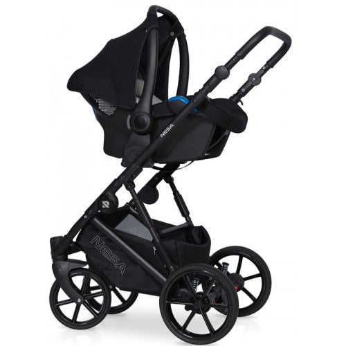 RIKO - Carrinho multifuncional NESA + KITE ISOFIX READY Pearl Pink