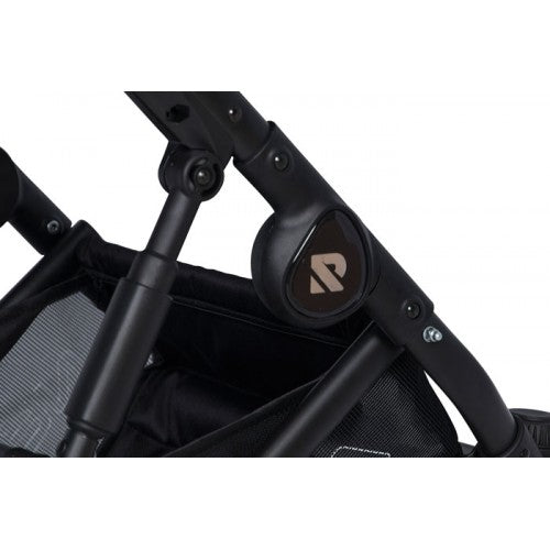 RIKO - Carrinho multifuncional NESA + KITE ISOFIX READY Pearl Pink