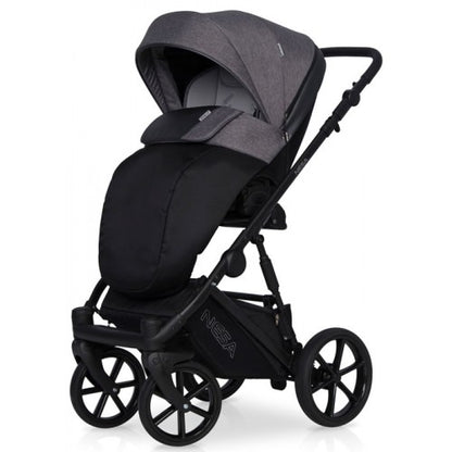 RIKO - Carrinho multifuncional NESA + KITE ISOFIX READY Anthracite