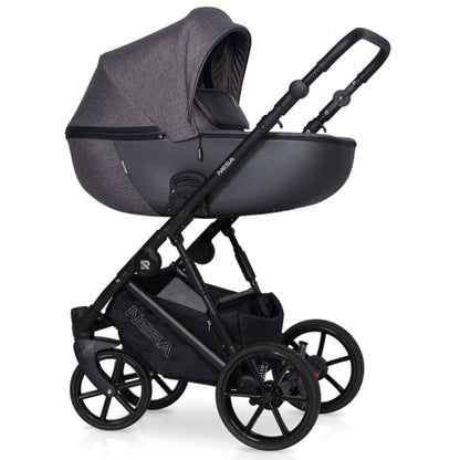 RIKO - Carrinho multifuncional NESA + KITE ISOFIX READY Anthracite