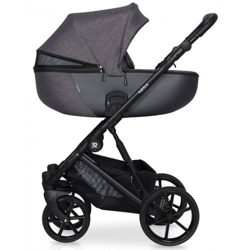 RIKO - Carrinho multifuncional NESA + KITE ISOFIX READY Anthracite