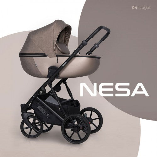 RIKO - Carrinho multifuncional NESA + KITE ISOFIX READY Nugat