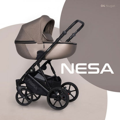 RIKO - Carrinho multifuncional NESA + KITE ISOFIX READY Nugat