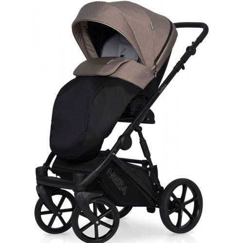 RIKO - Carrinho multifuncional NESA + KITE ISOFIX READY Nugat