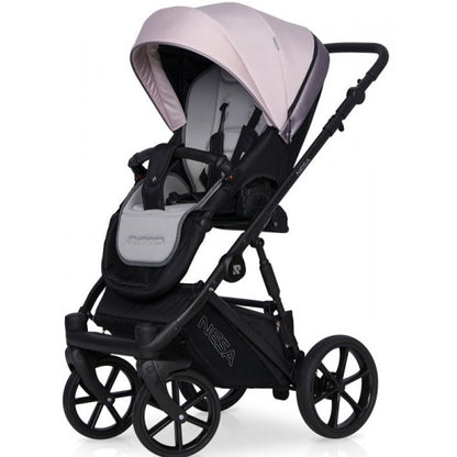 RIKO - Carrinho multifuncional NESA + KITE ISOFIX READY Pearl Pink