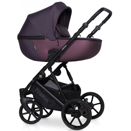 RIKO - Carrinho multifuncional NESA + KITE ISOFIX READY Plum