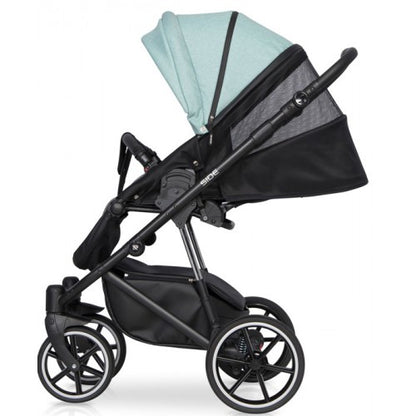 RIKO - Carrinho multifuncional SIDE (KOLORY 01-05) + KITE ISOFIX READY Cooper